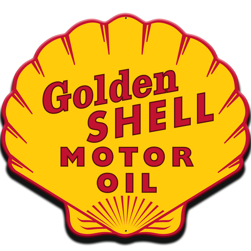 Golden Shell, Licensed Products/Shell, Plasma, 24 X 22 Inches