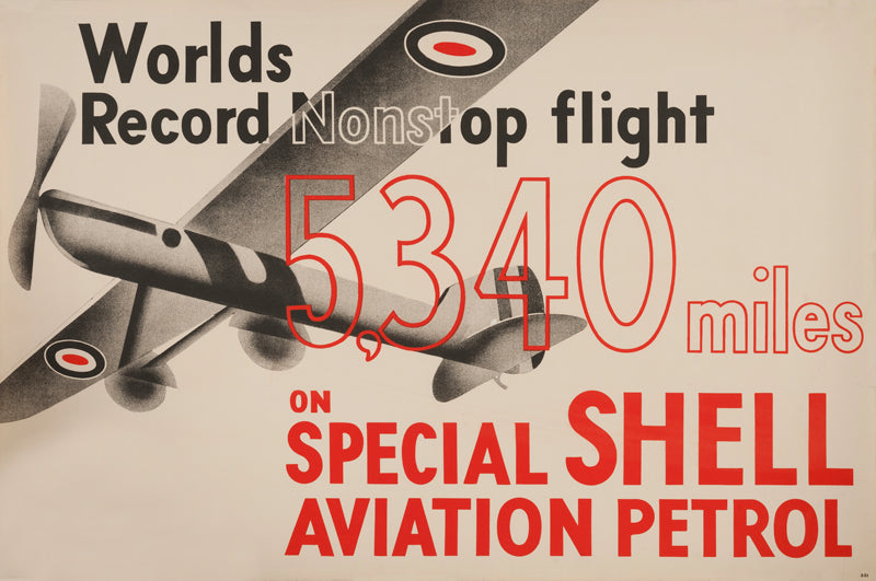 World Record Non Stop, Licensed Products/Shell, Metal Sign, 24 X 16 Inches