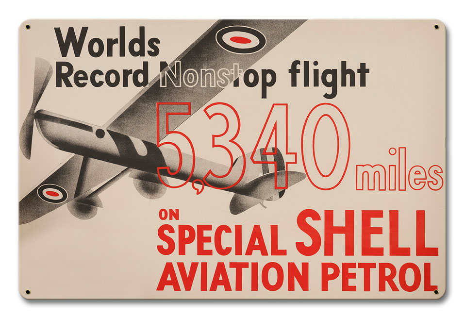 World Record Non Stop, Featured Artists/Shell, Satin, 18 X 12 Inches