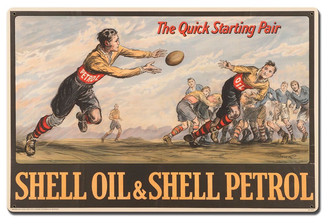 Quick Pair Football, Featured Artists/Shell, Satin, 16 X 24 Inches