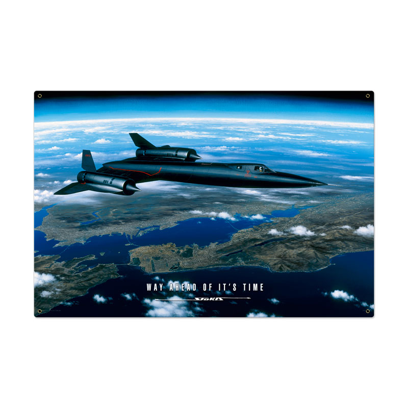 Ahead of its Time, Aviation, Metal Sign, 36 X 24 Inches
