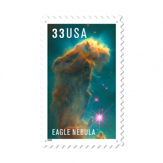 Eagle Nebula, Aviation, Custom Metal Shape, 15 X 24 Inches