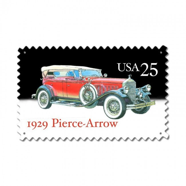 1929 Pierce Arrow, Automotive, Vintage Metal Sign, 16 X 24 Inches