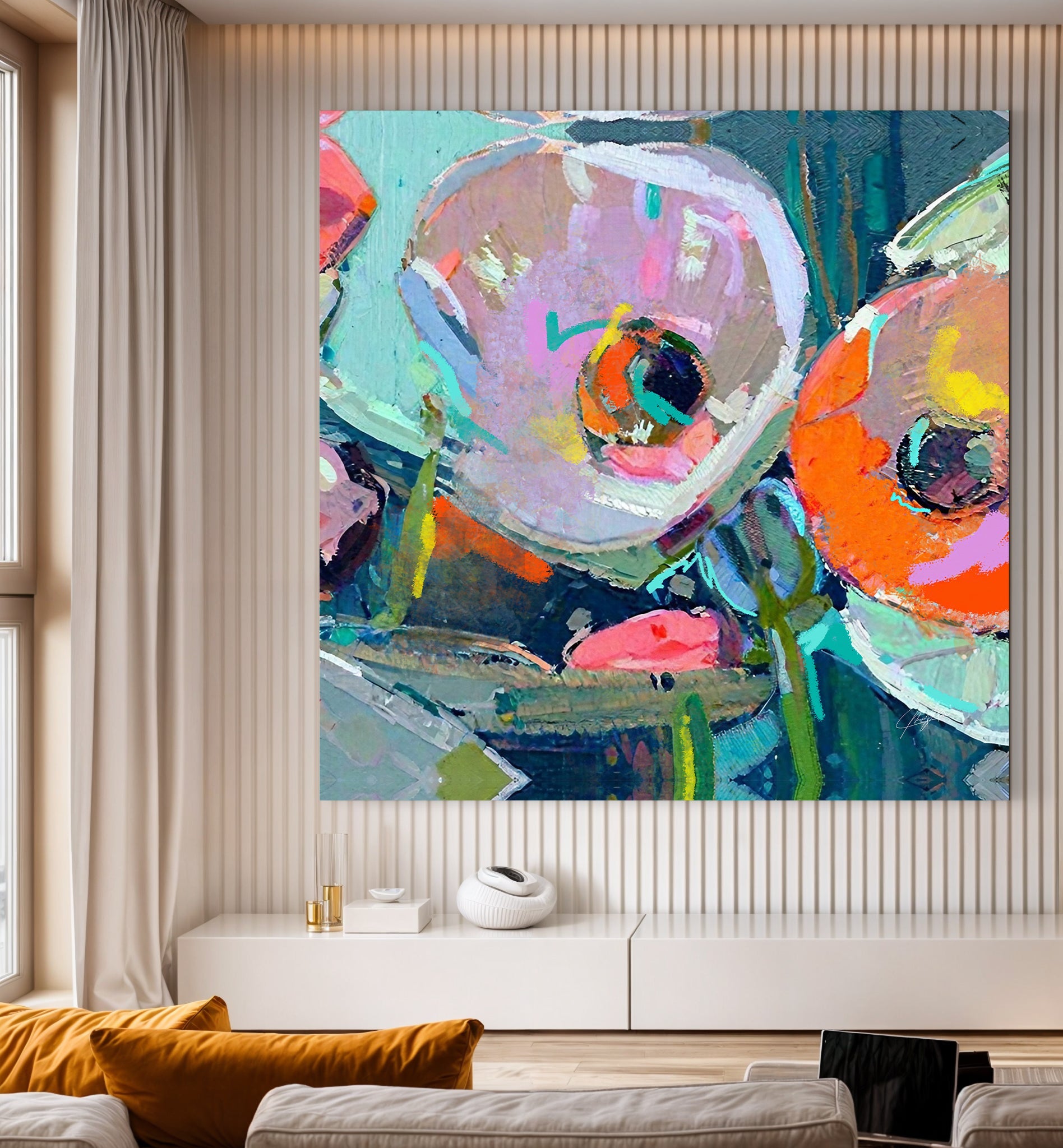Canvas Print: Chromatic Pulse