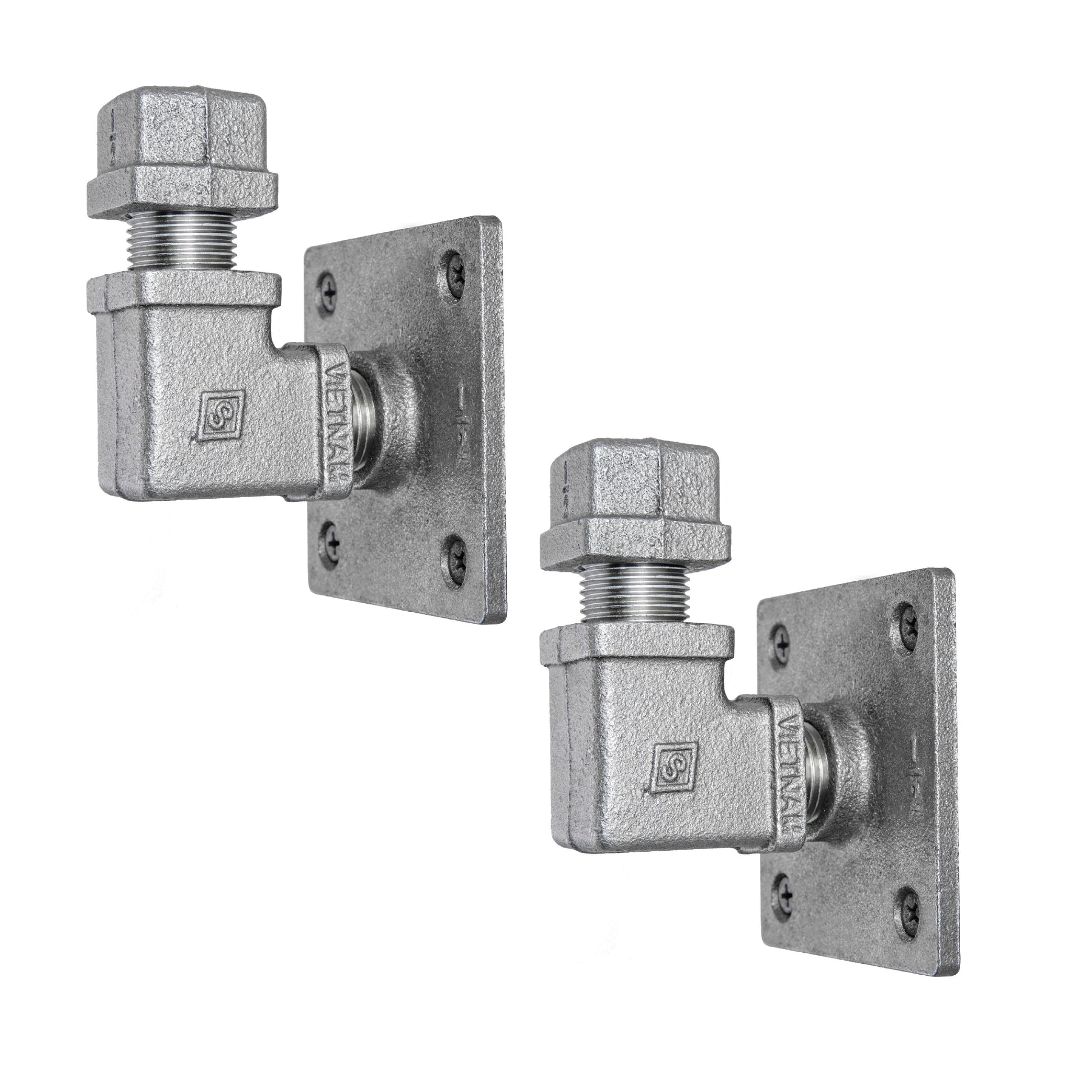 90 Degree Square Elbow Wall Hook Kit (2 Pack)