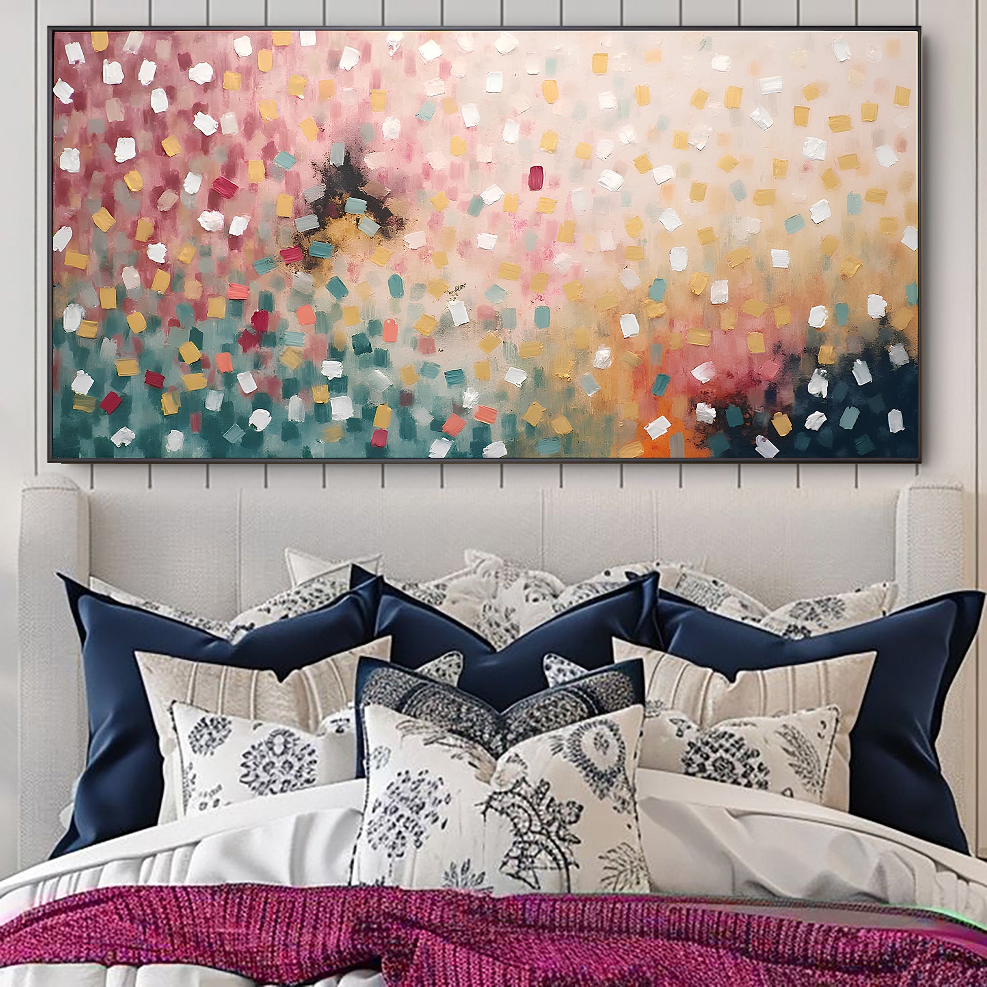 Secret Garden Impasto Wall Art