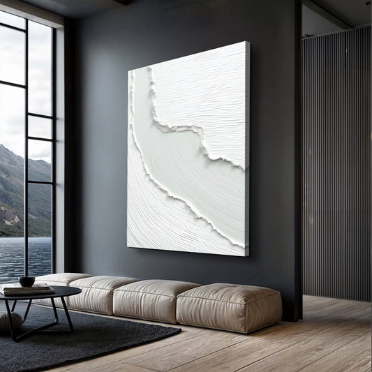 Abstract Minimalist Wave Wall Art