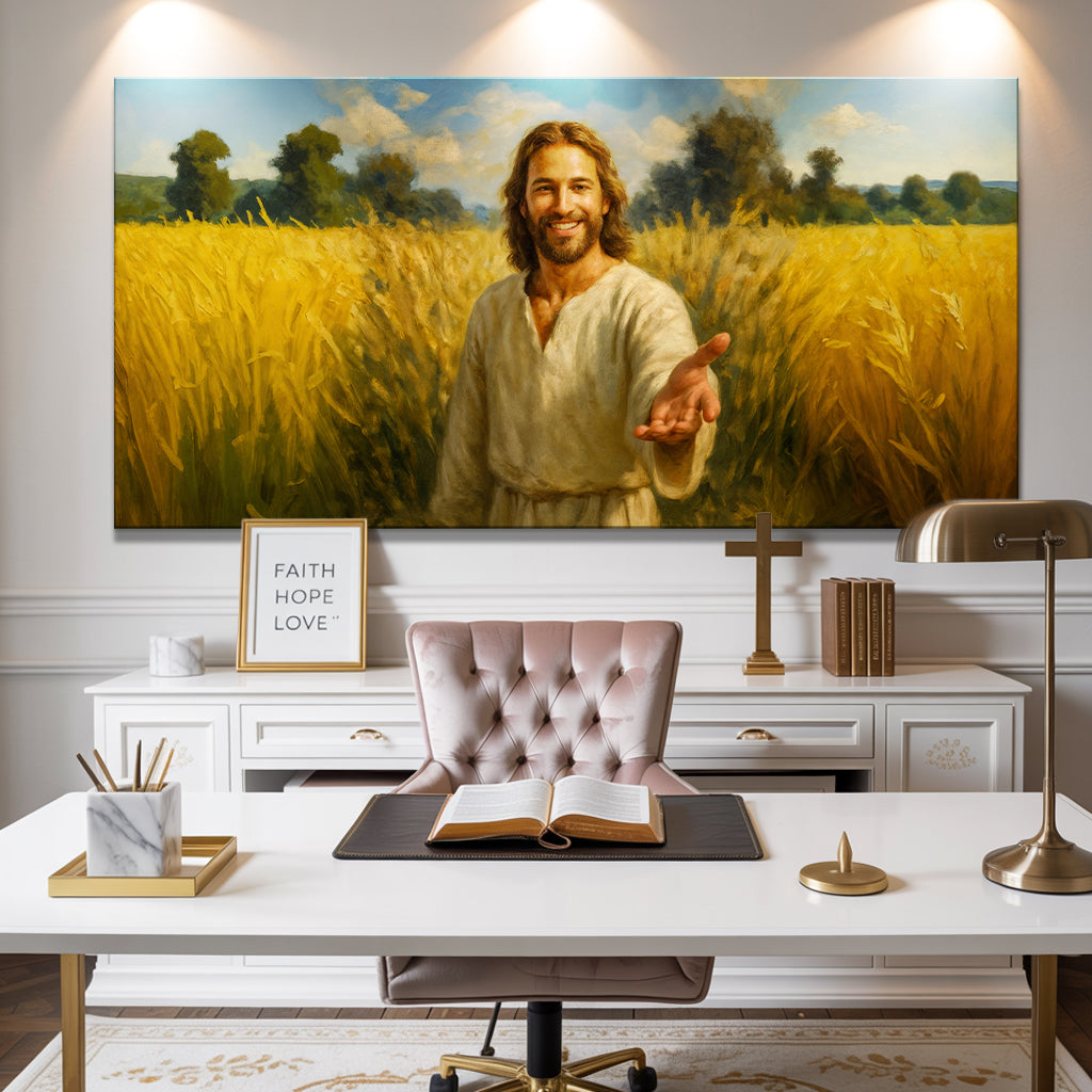 Savior's Invitation Faith Wall Art II – Metal Sign Barn