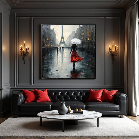 Paris Stroll Painting Wall Art