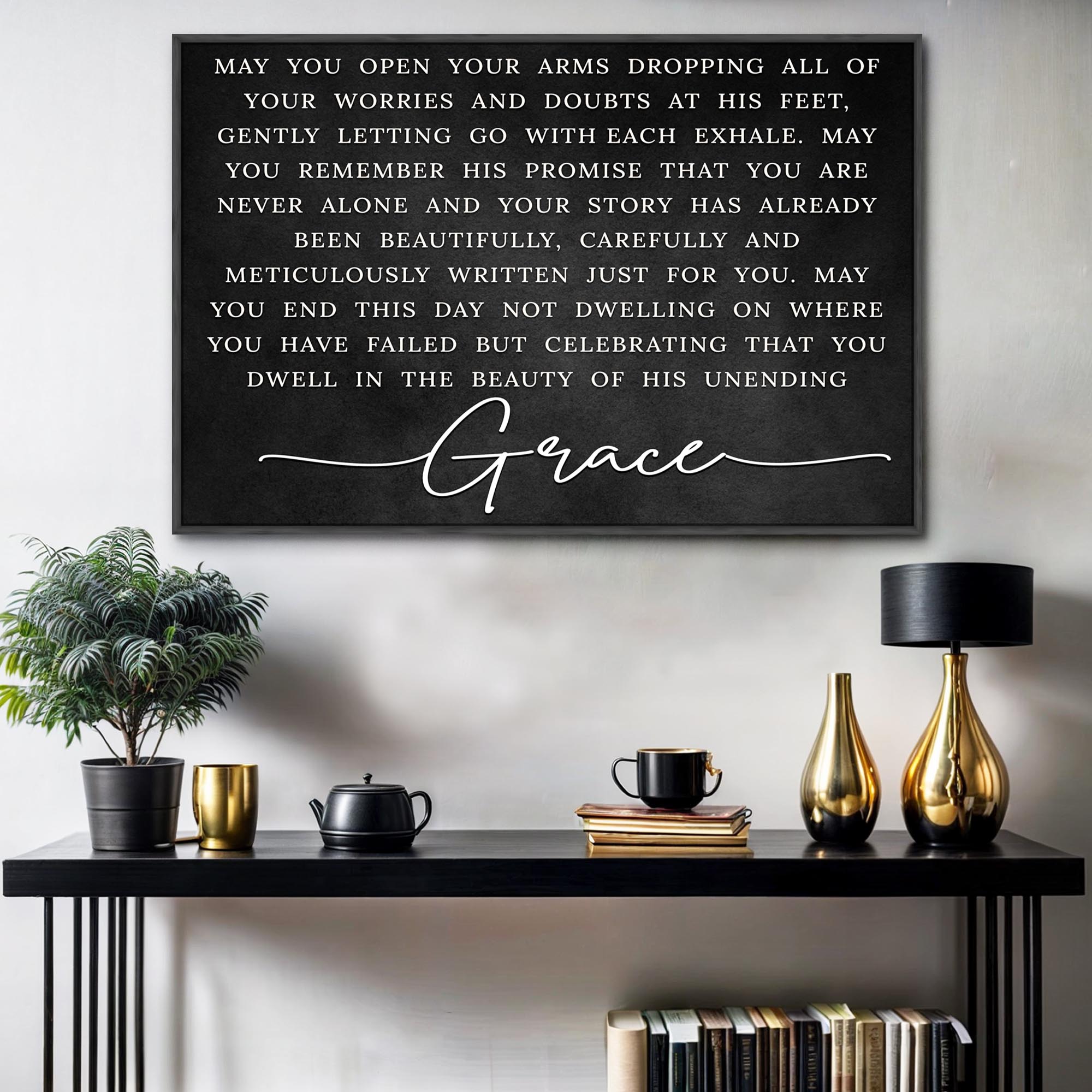 Unending Grace Faith Sign – Metal Sign Barn