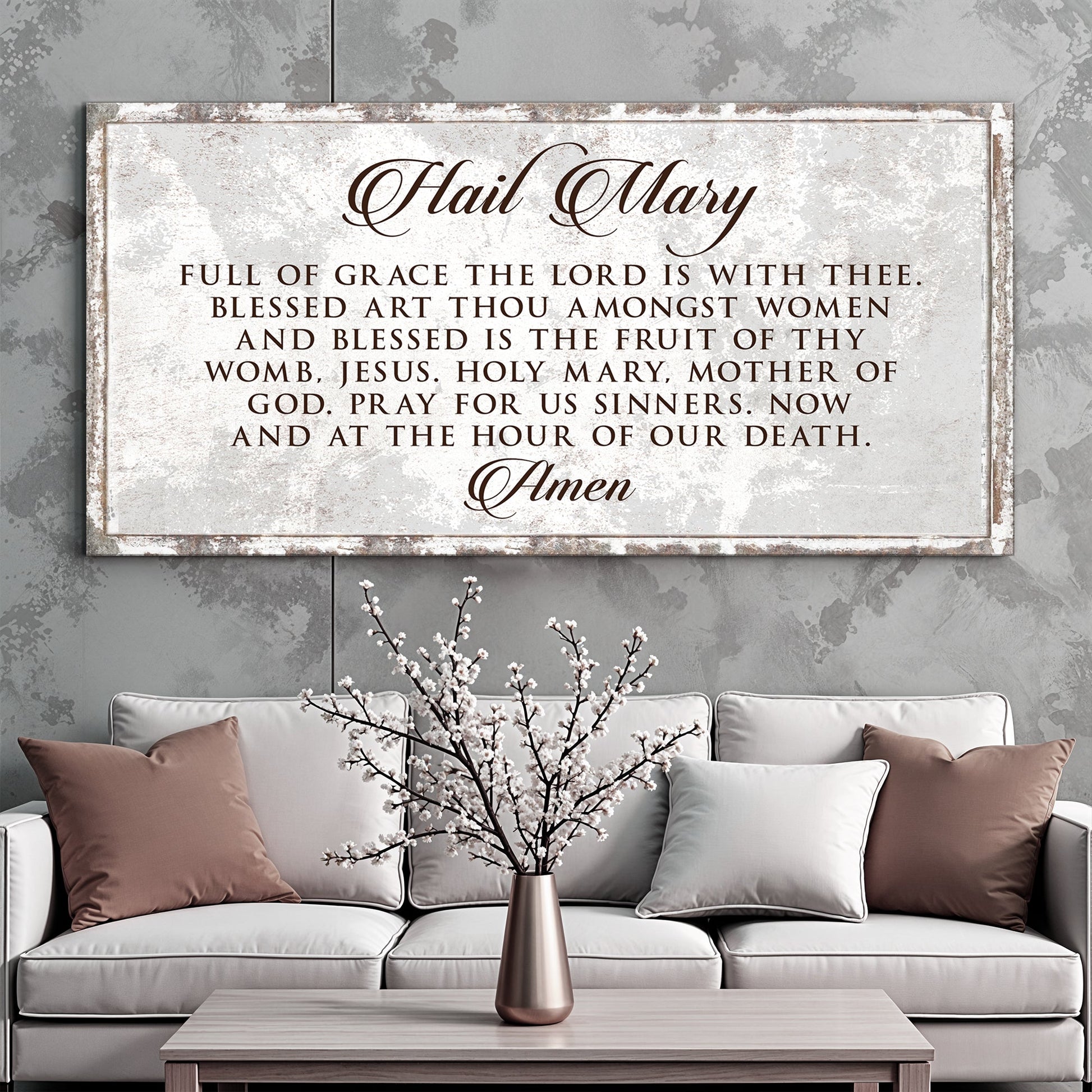 The Hail Mary Faith Sign II