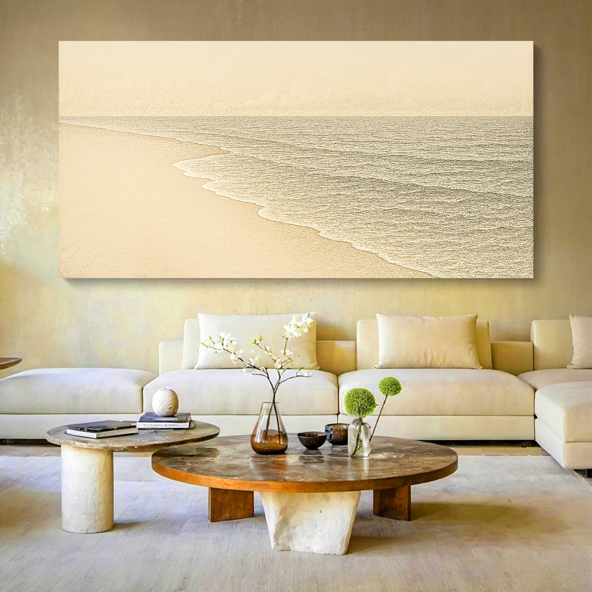 Beach Shoreline Coastal Wall Art III