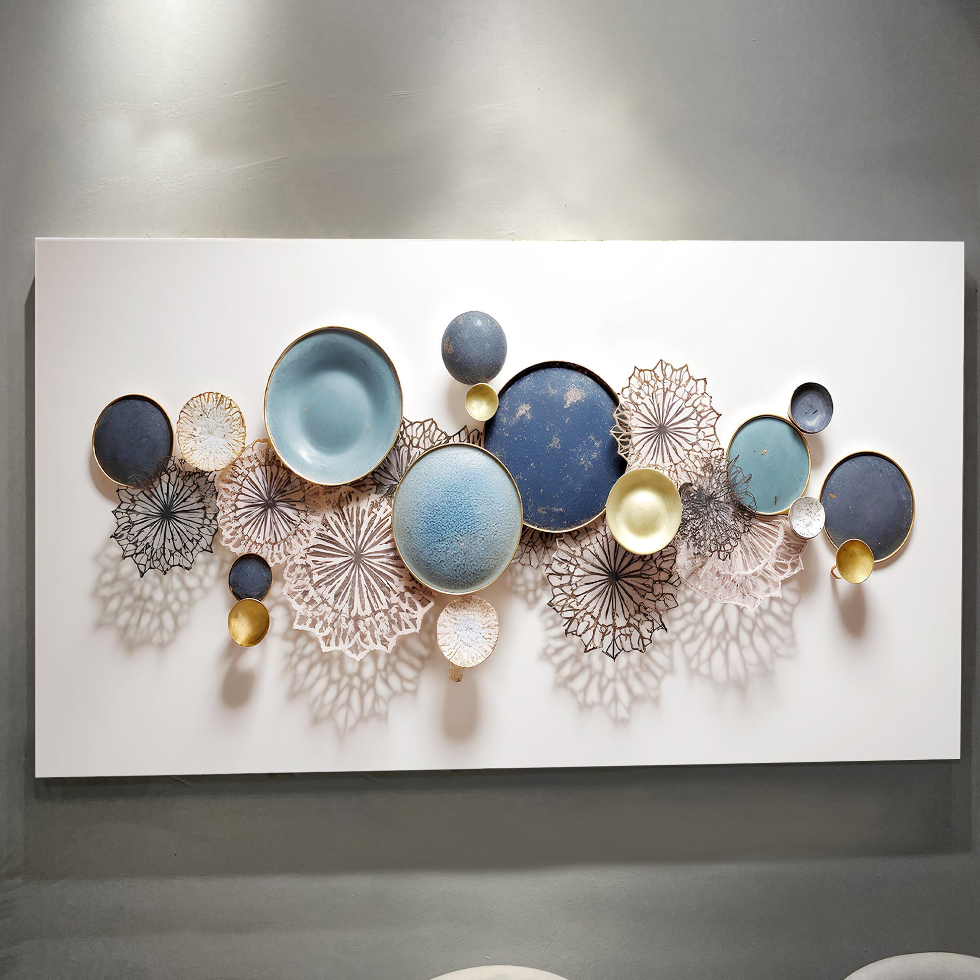 Lotus Leaf Abstract Wall Art III