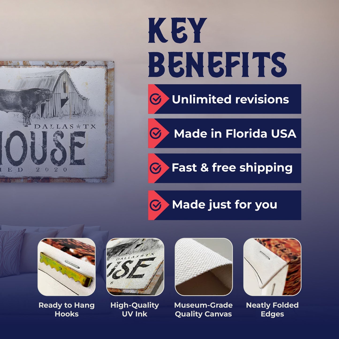 Rustic Farmhouse Sign