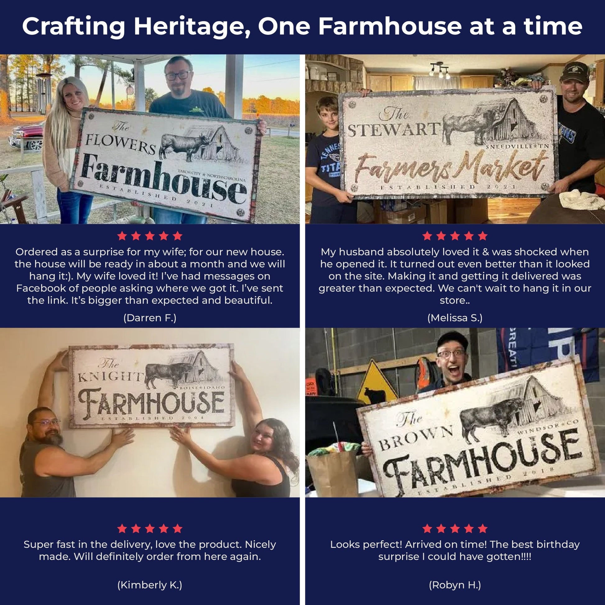 Rustic Farmhouse Sign