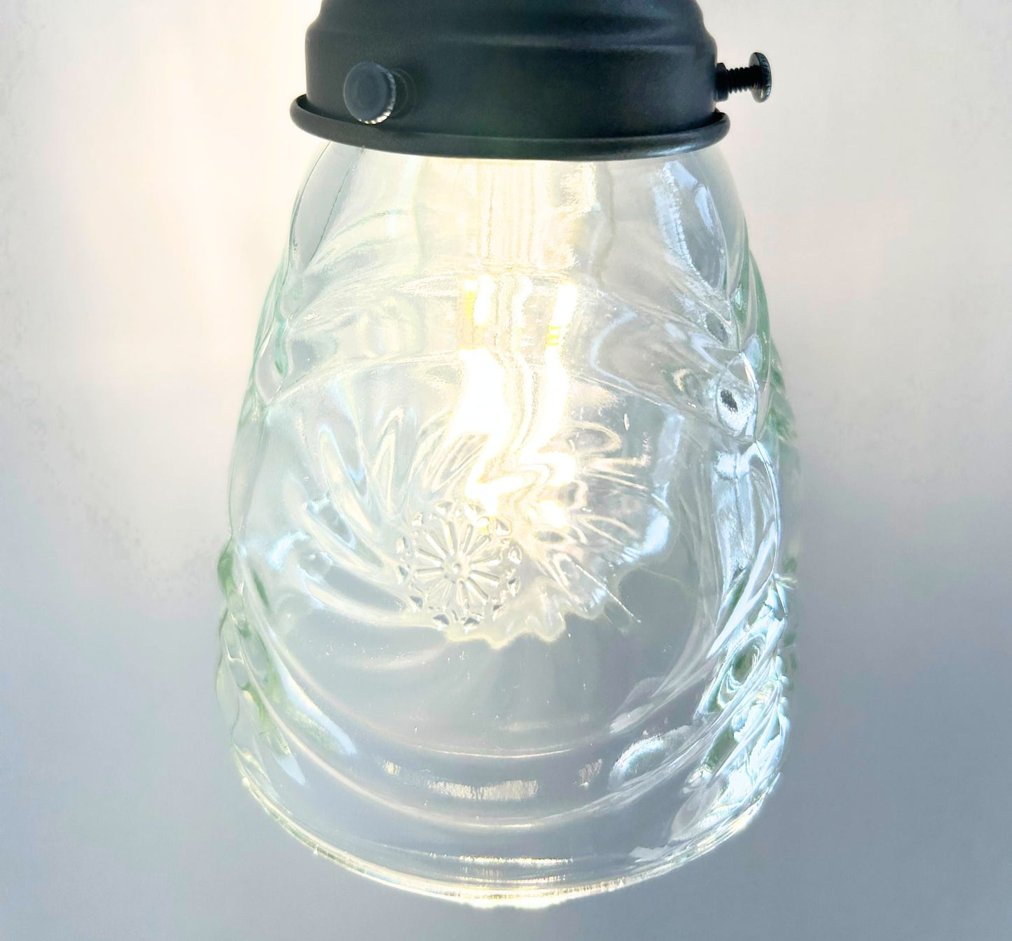 Pressed Leaded Cut Glass 1960's Firework