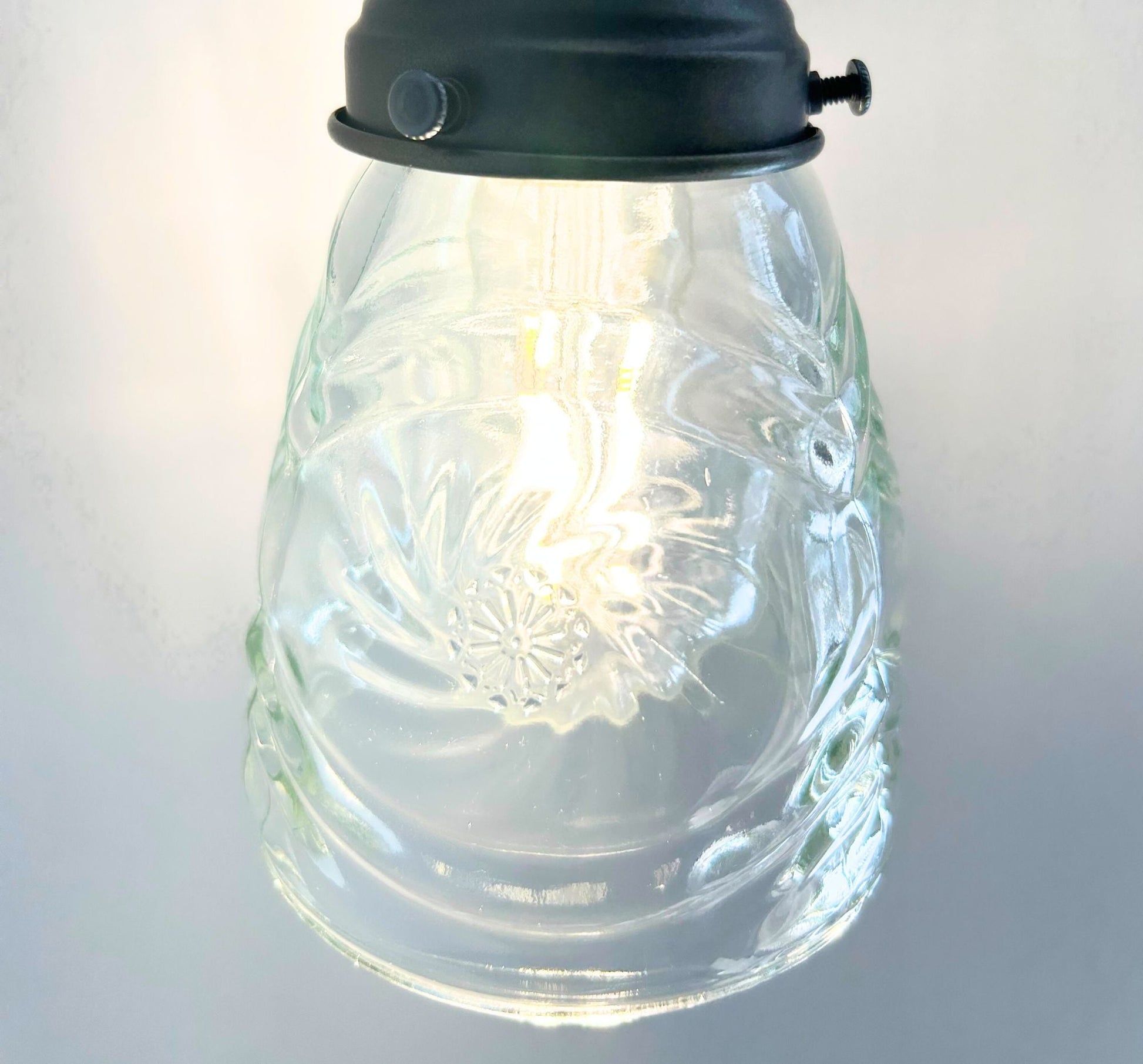 Pressed Leaded Cut Glass 1960's Firework