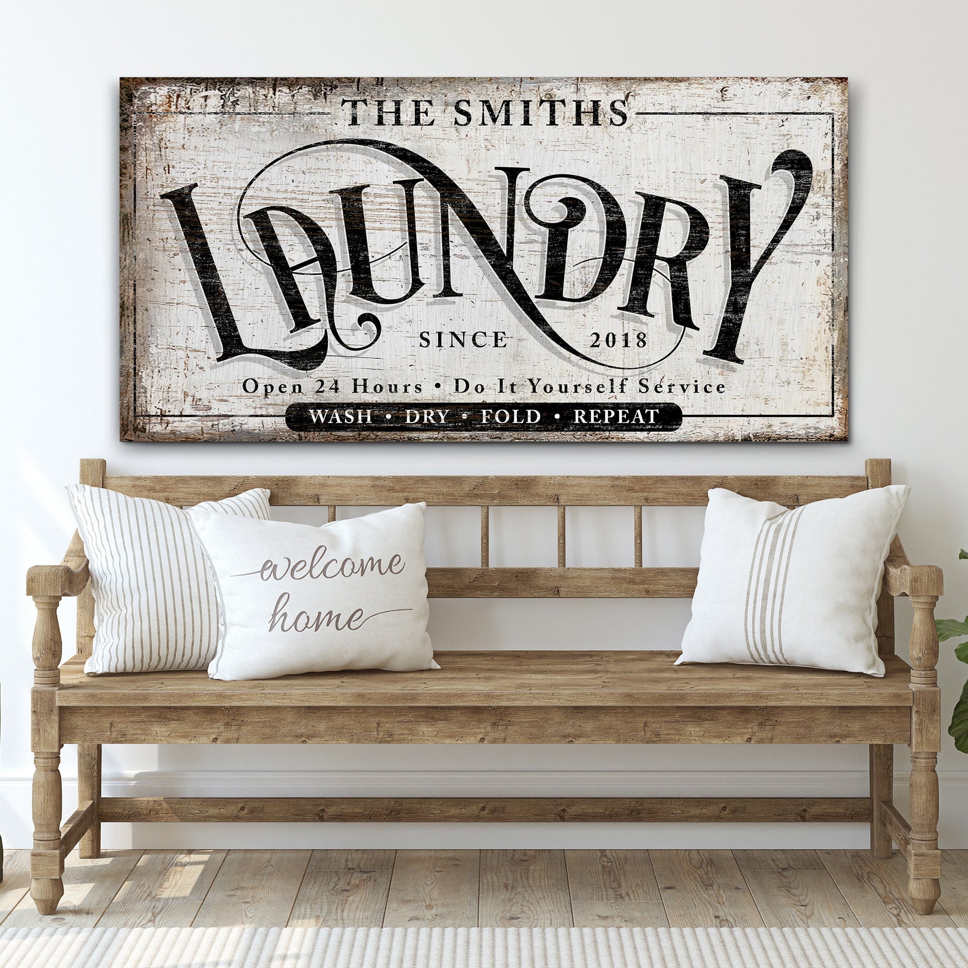Laundry Room Sign VIII