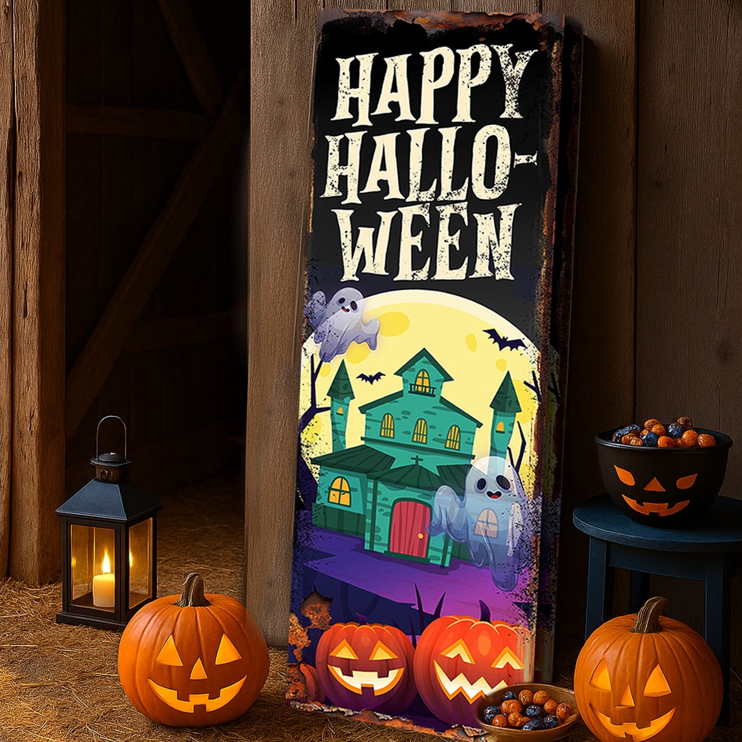 Halloween Welcome Sign