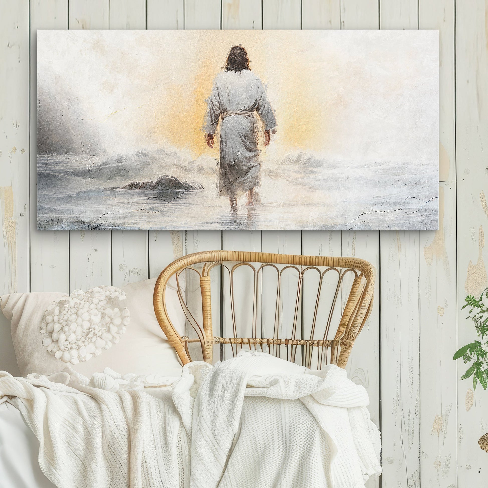 Peace Be Still Faith Wall Art