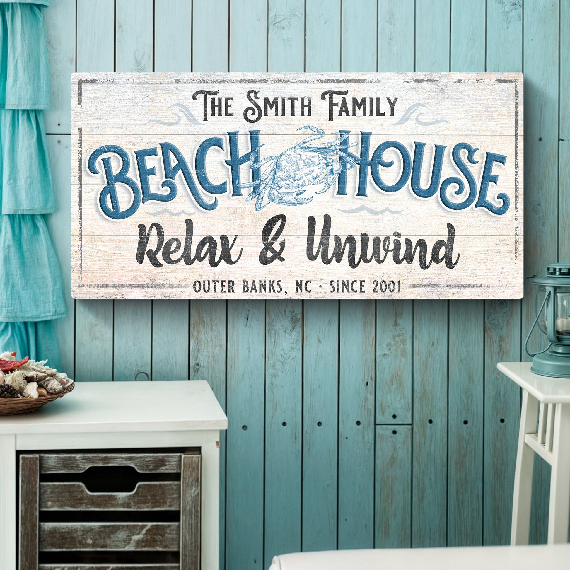 Beach House Sign IV