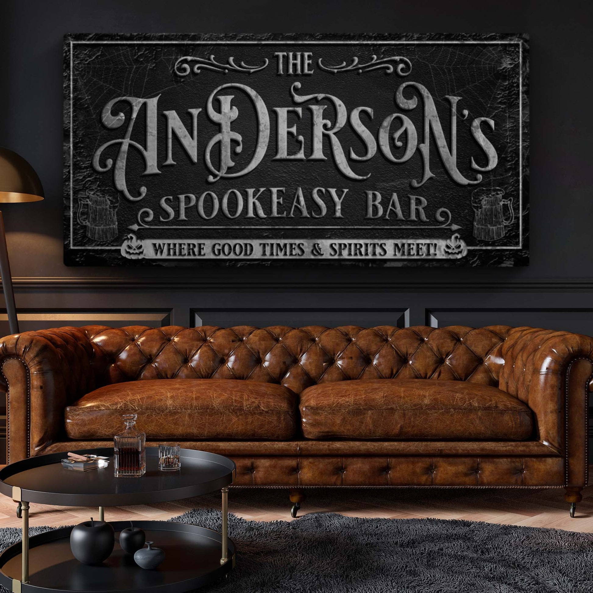 Personalized Spookeasy Bar Sign