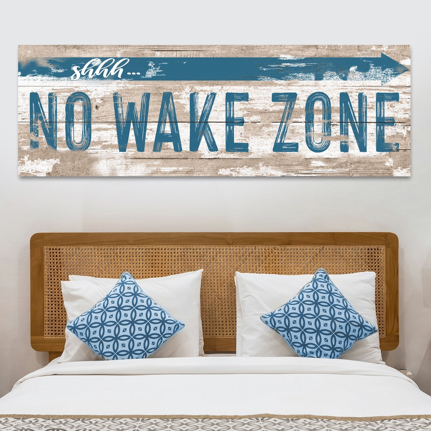 No Wake Zone Sign XIV
