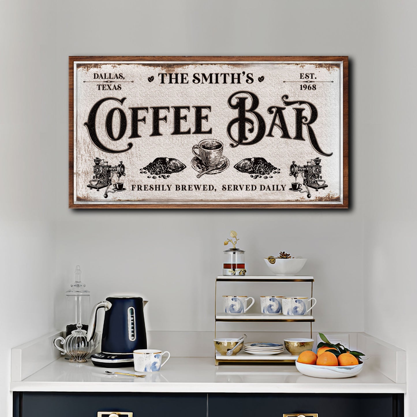 Coffee Bar Sign VIII