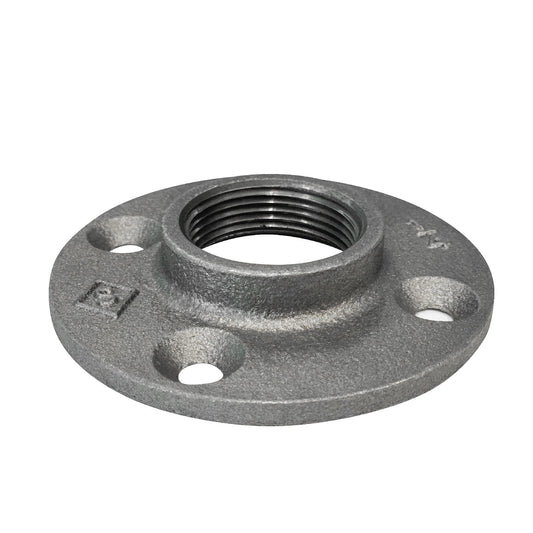 1/4 in. Black Floor Flange