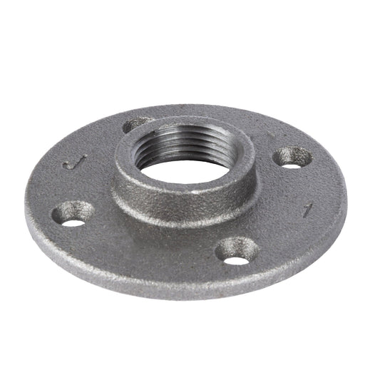 1 in. Black Floor Flange