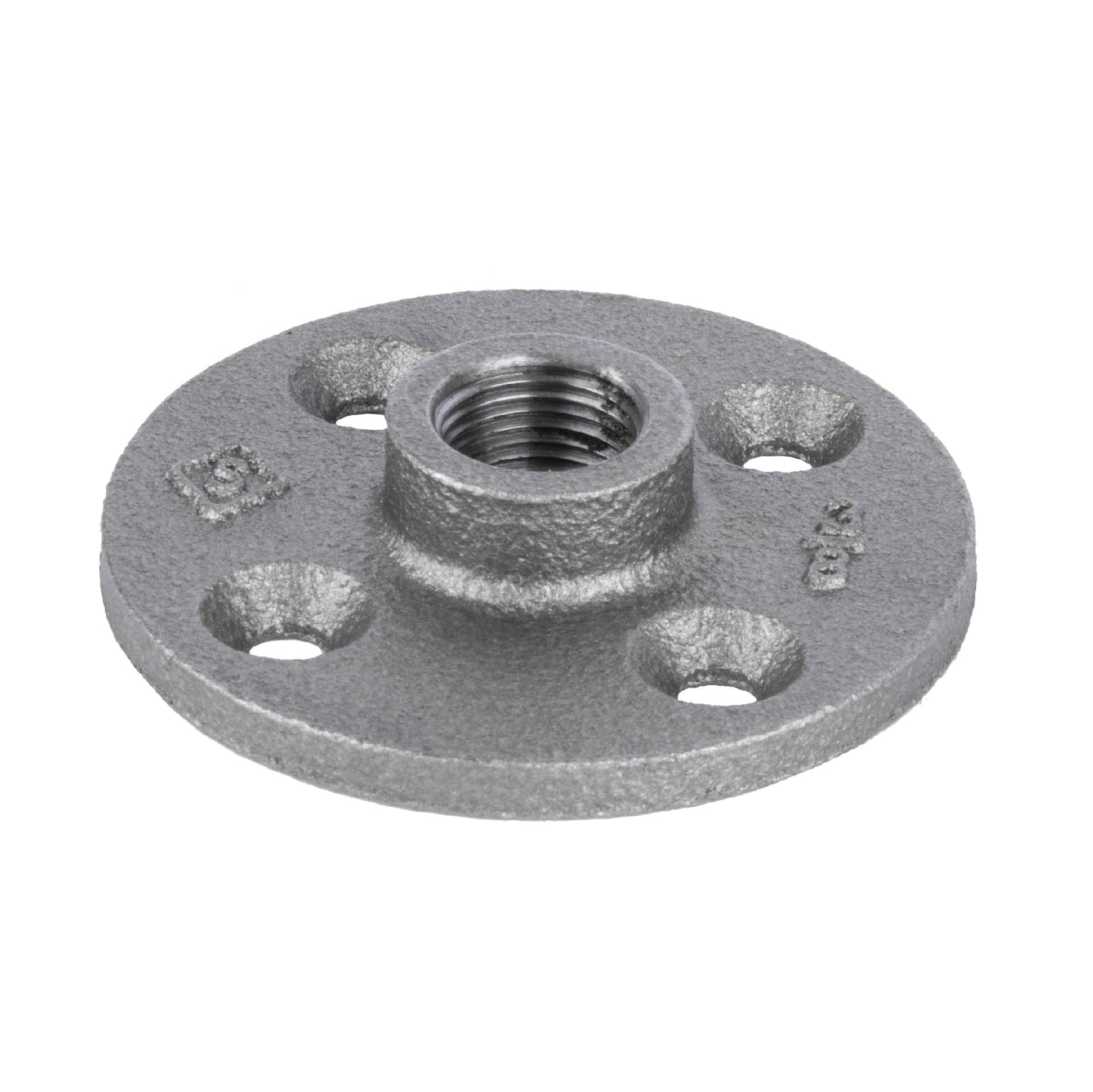 3/8 in. Black Floor Flange