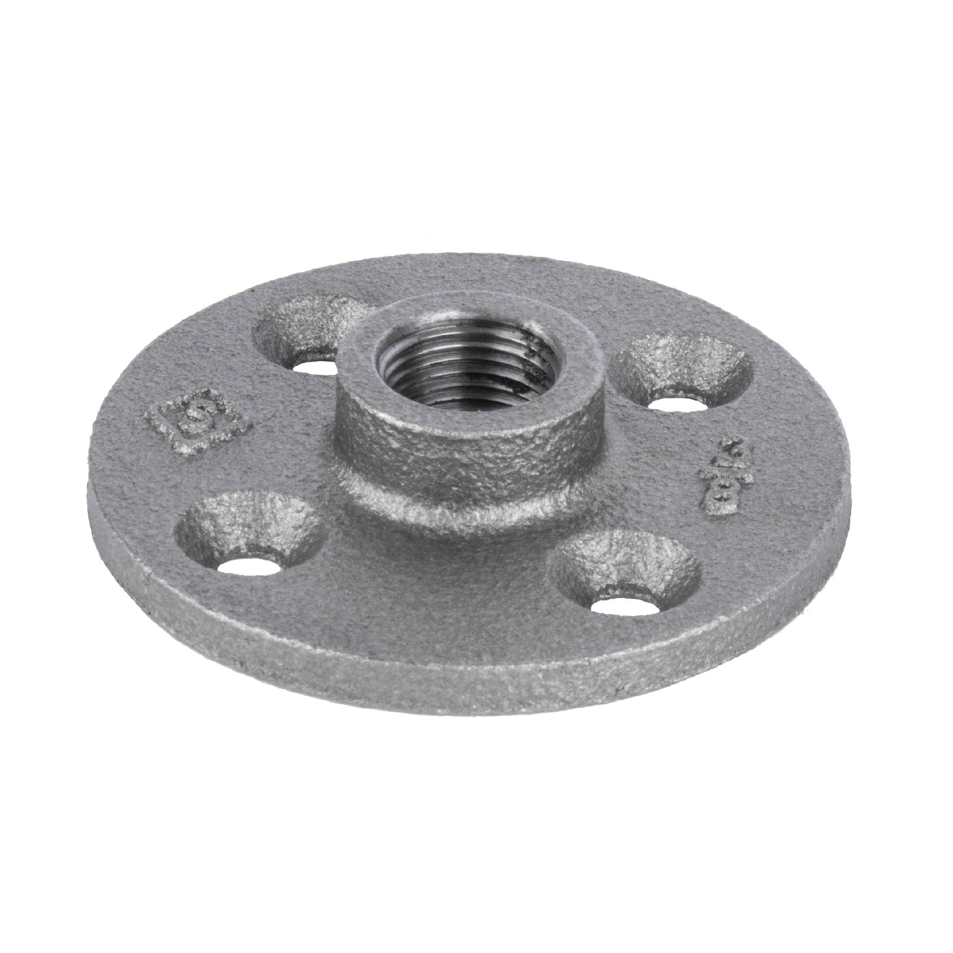 3/8 in. Black Floor Flange