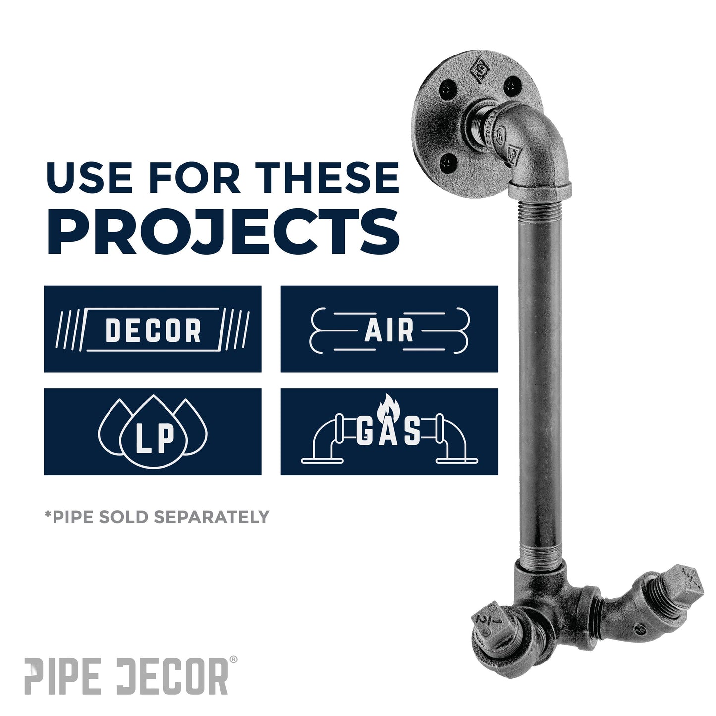 1/8 in. Black 45 Degree Street Elbow