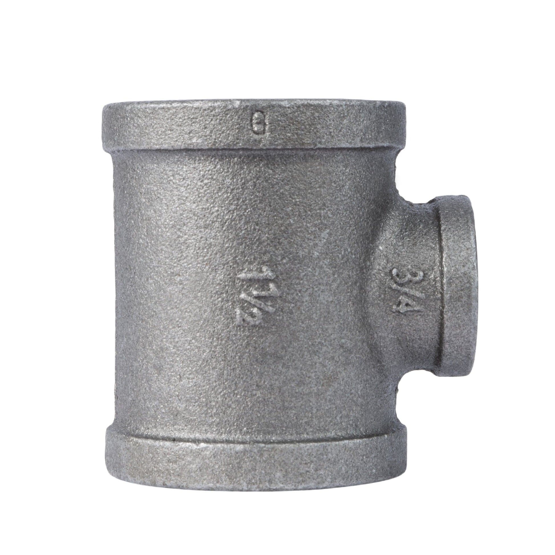 1 1/2 in. x 1 1/2 in. x 3/4 in. Black Reducing Tee