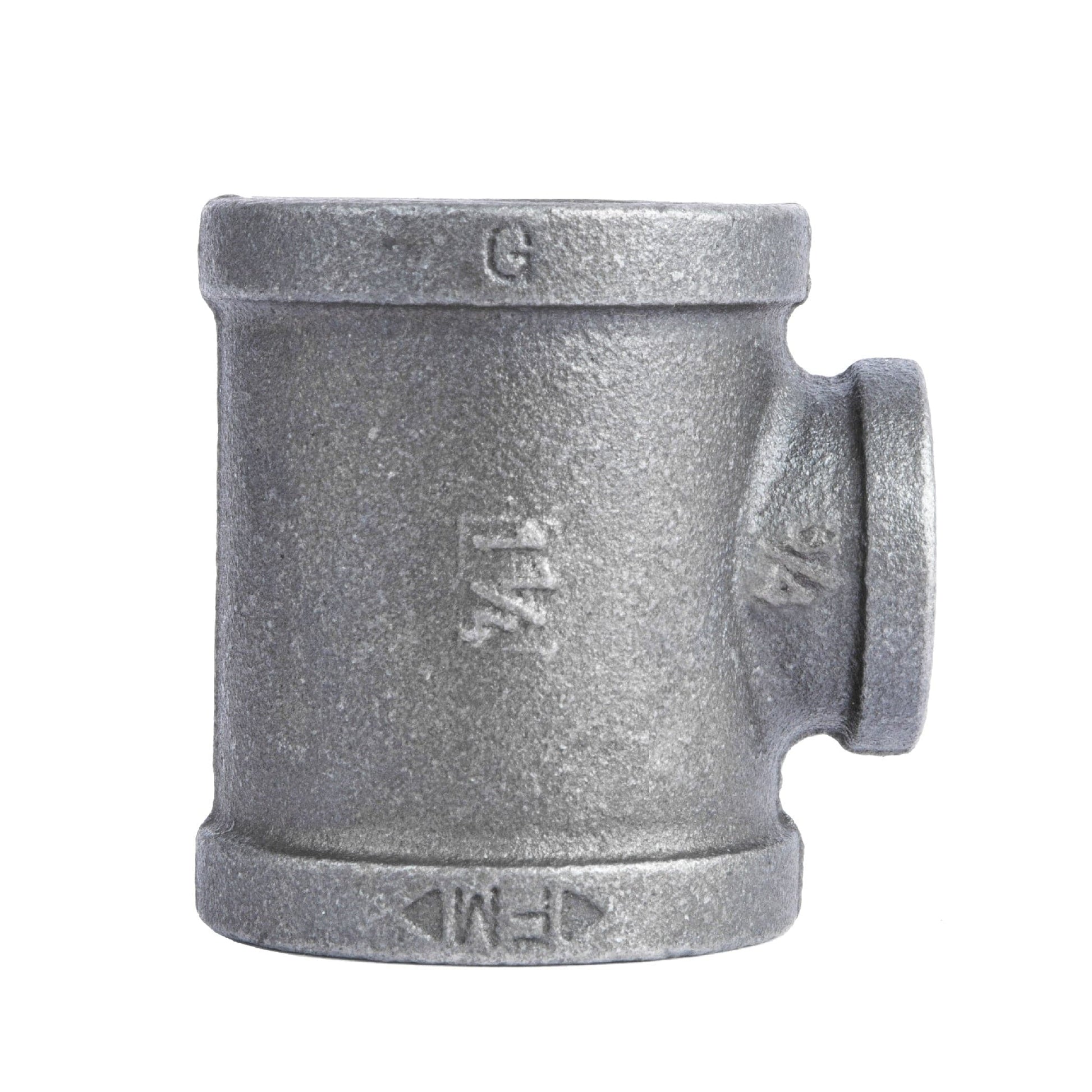 1 1/4 in. x 1 1/4 in. x 3/4 in. Black Reducing Tee