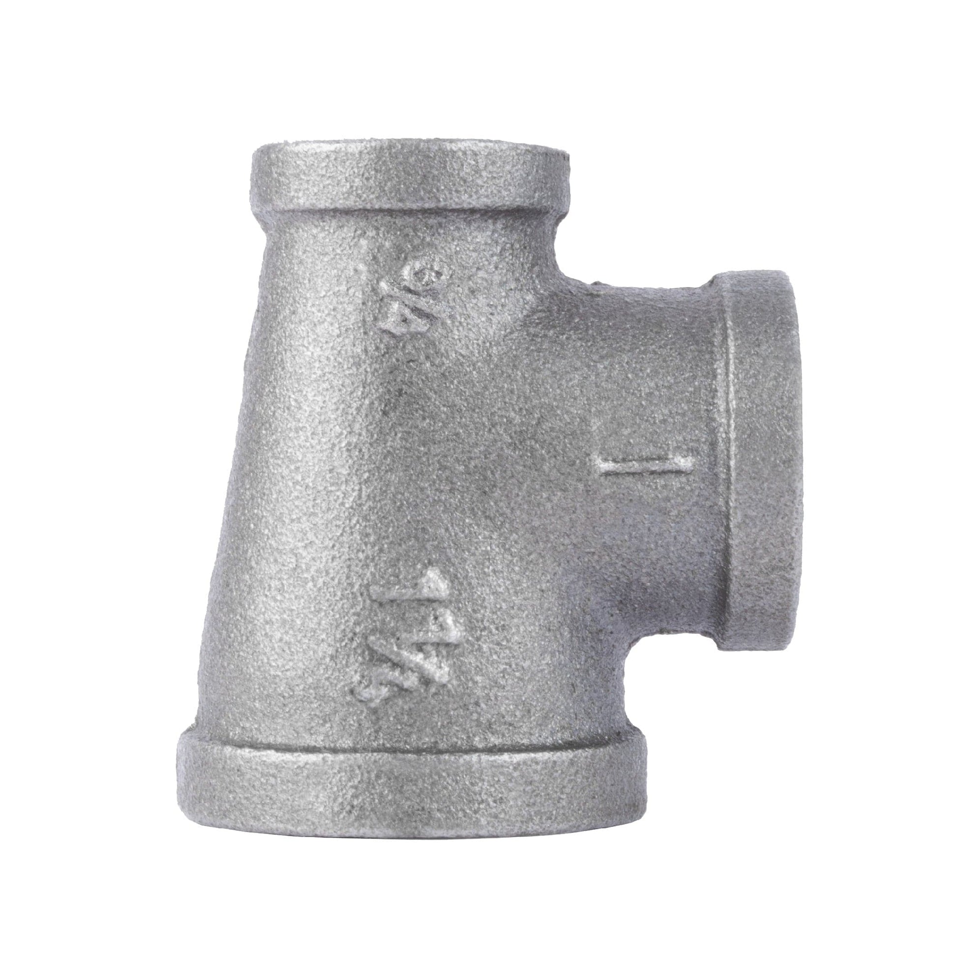 1 1/4 in. x 3/4 in. x 1 in. Black Reducing Tee