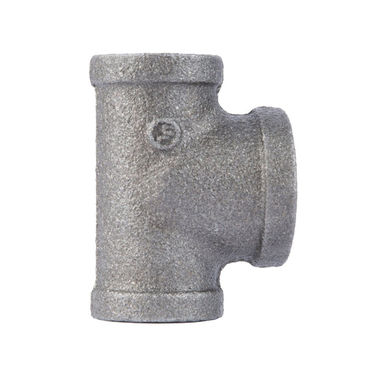 1/2 in. x 1/2 in. x 3/4 in. Black Reducing Tee