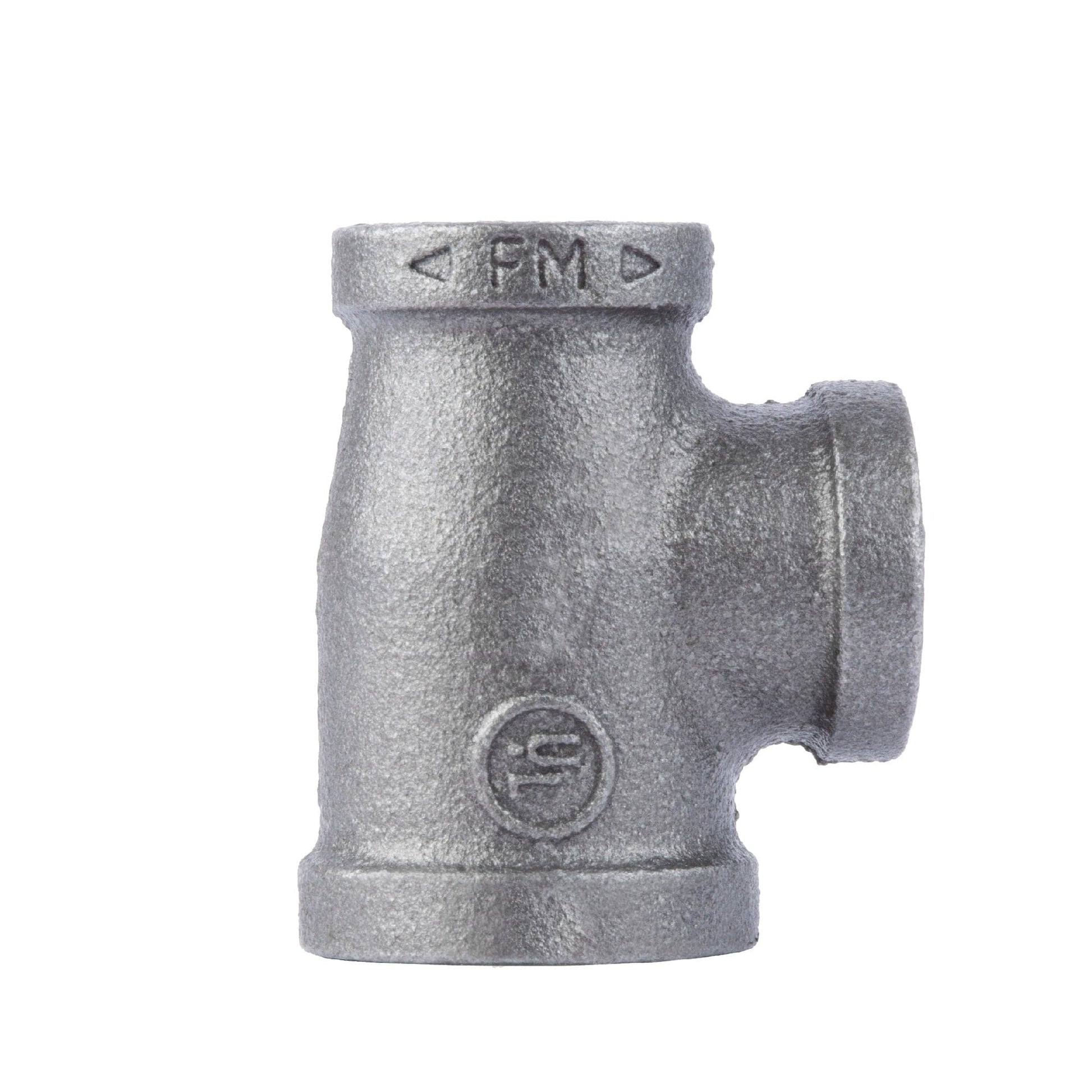 3/4 in. x 1/2 in. x 1/2 in. Black Reducing Tee