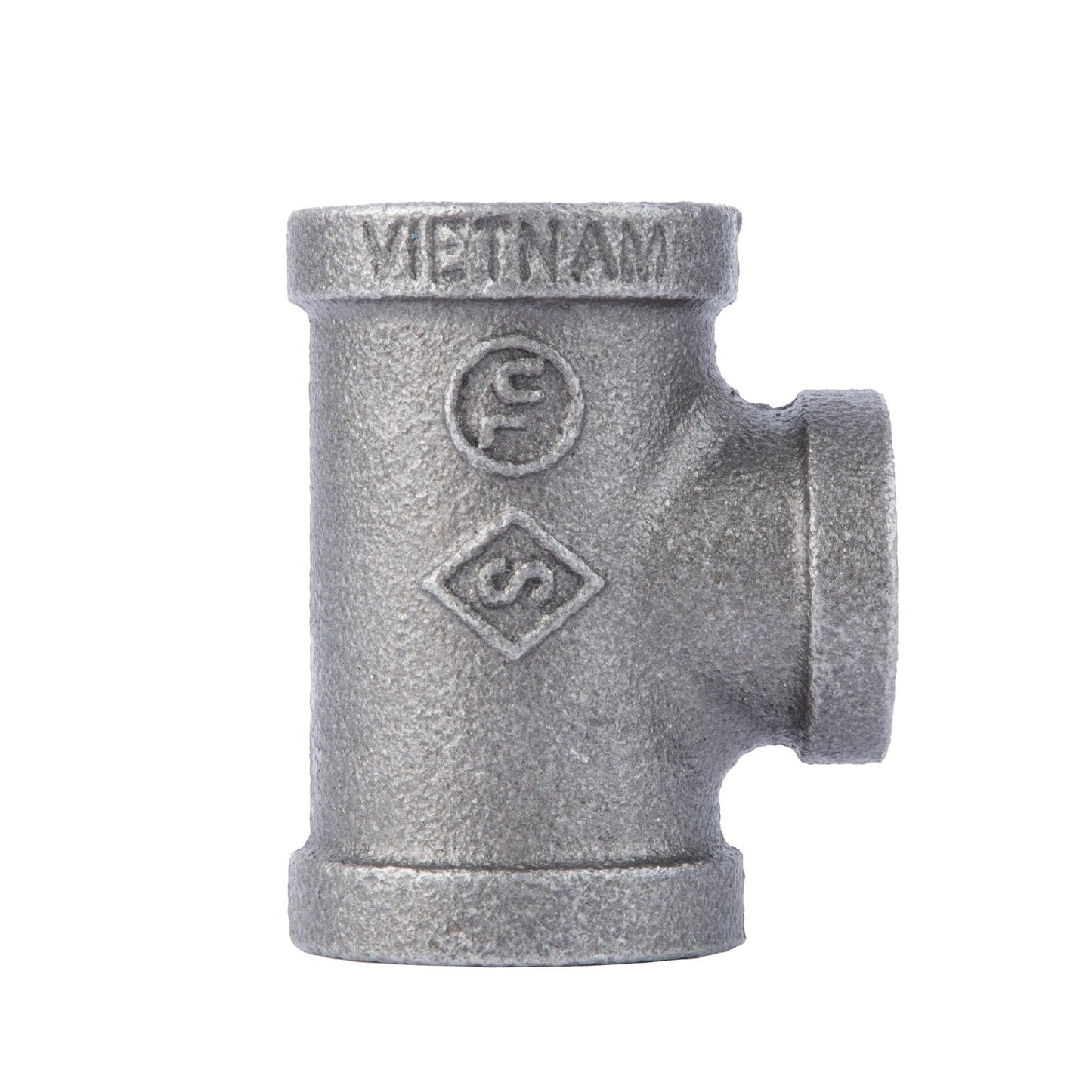 3/4 in. x 3/4 in. x 1/2 in. Black Reducing Tee