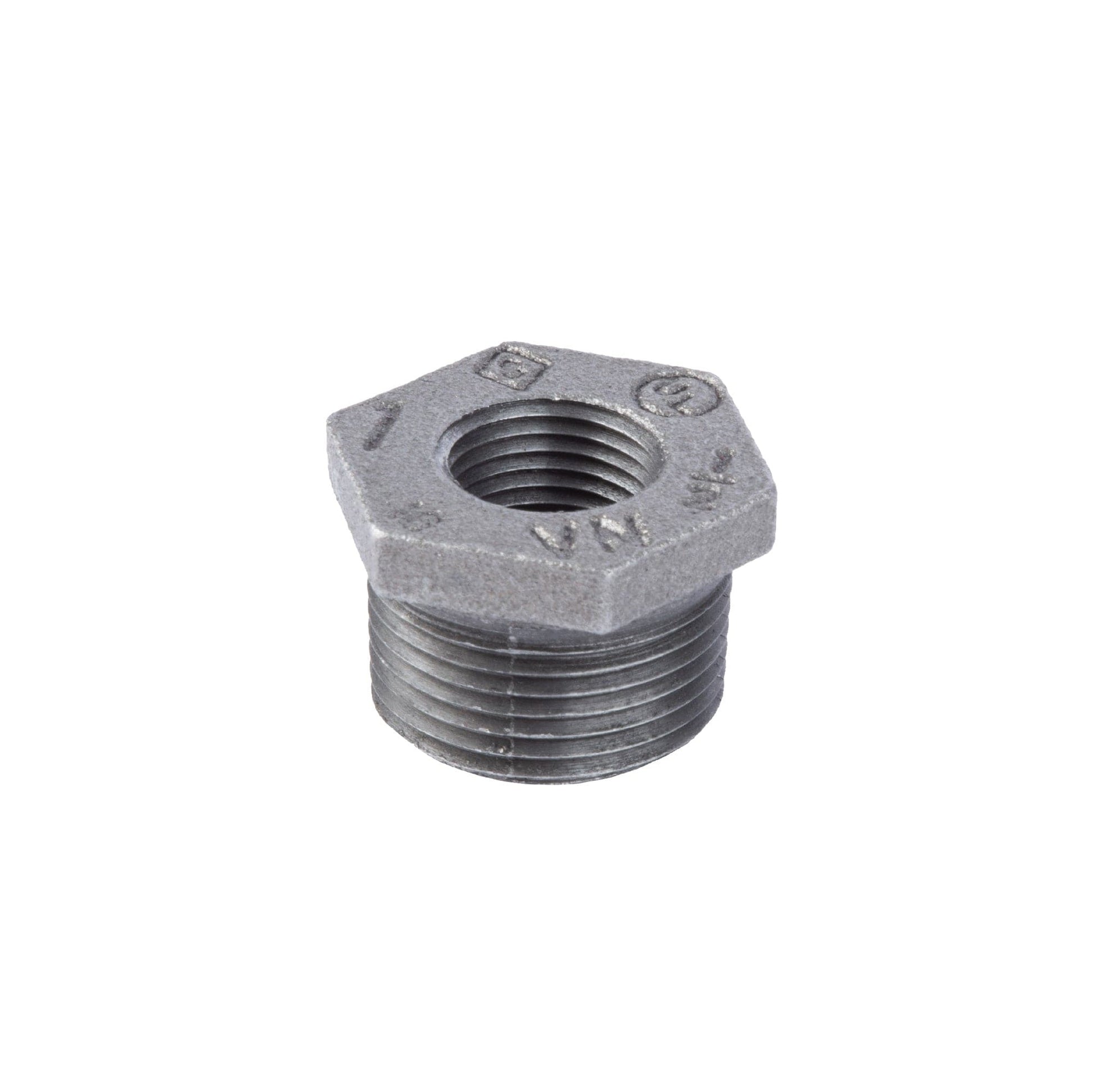 1 in. x 1/2 in. Black Bushing