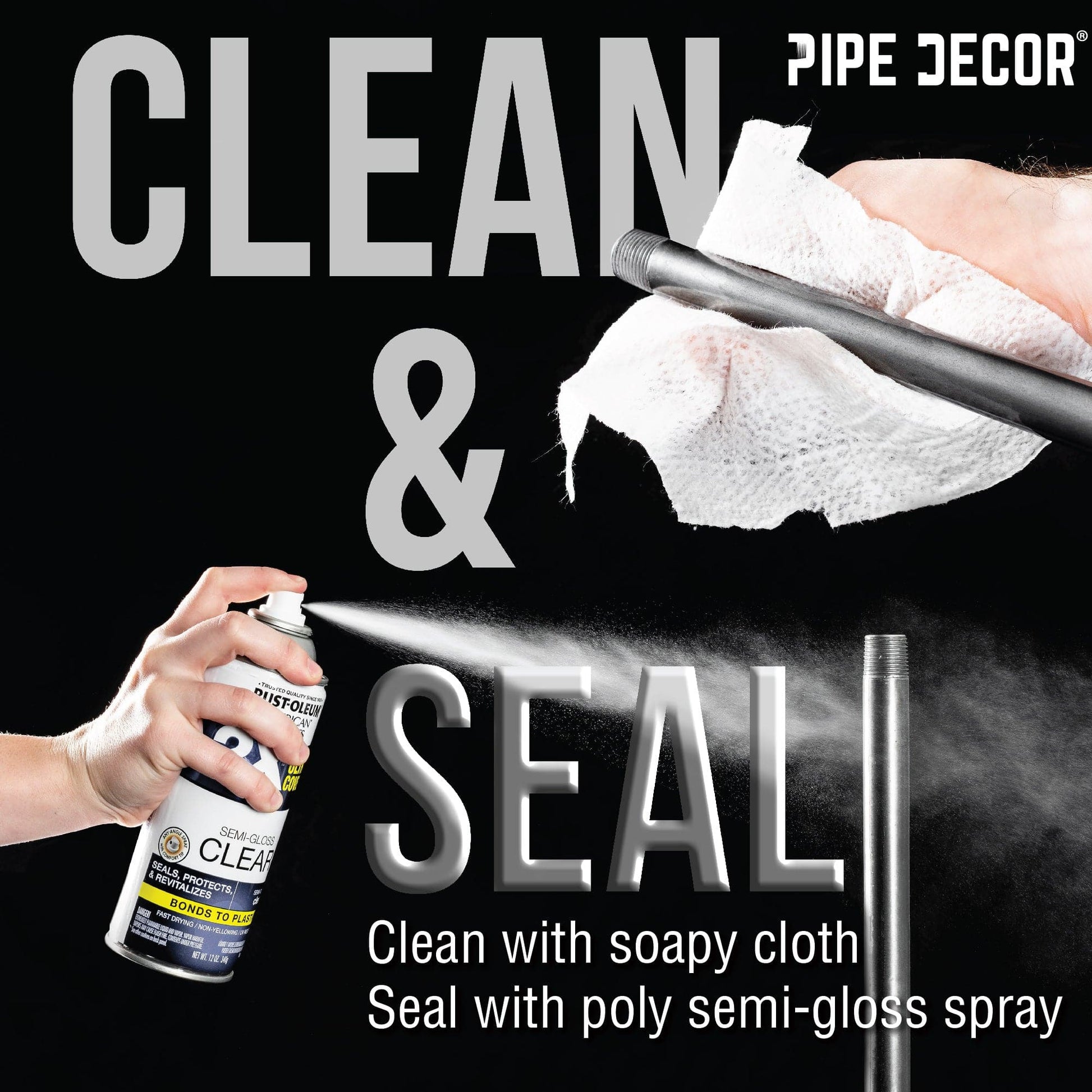 3/4 in. x 3/8 in. Black Bushing