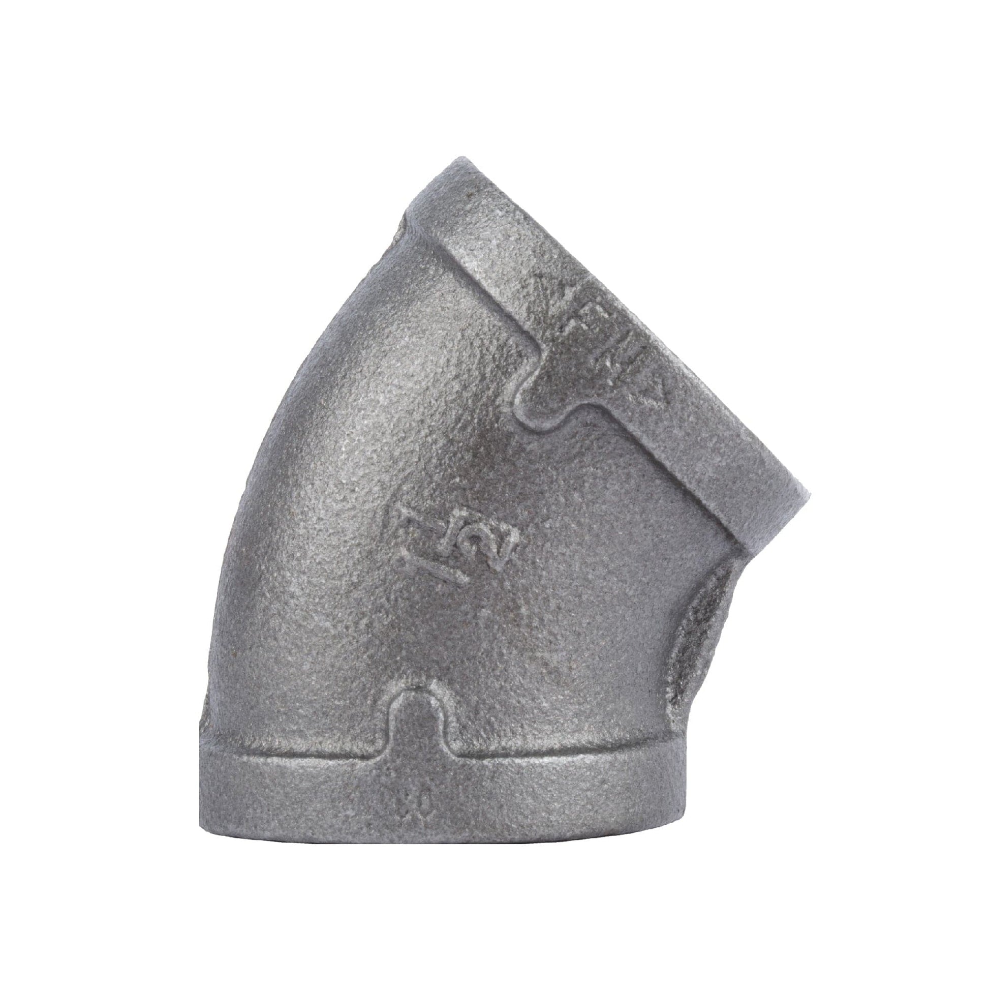 1 1/2 in. Black 45 Degree Elbow