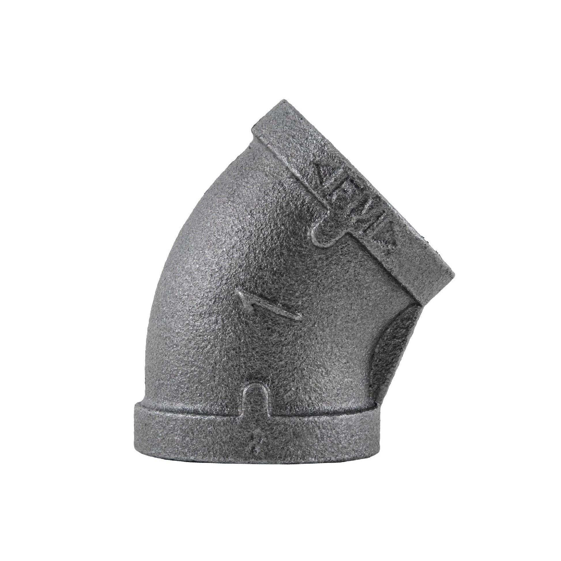 1 in. Black 45 Degree Elbow