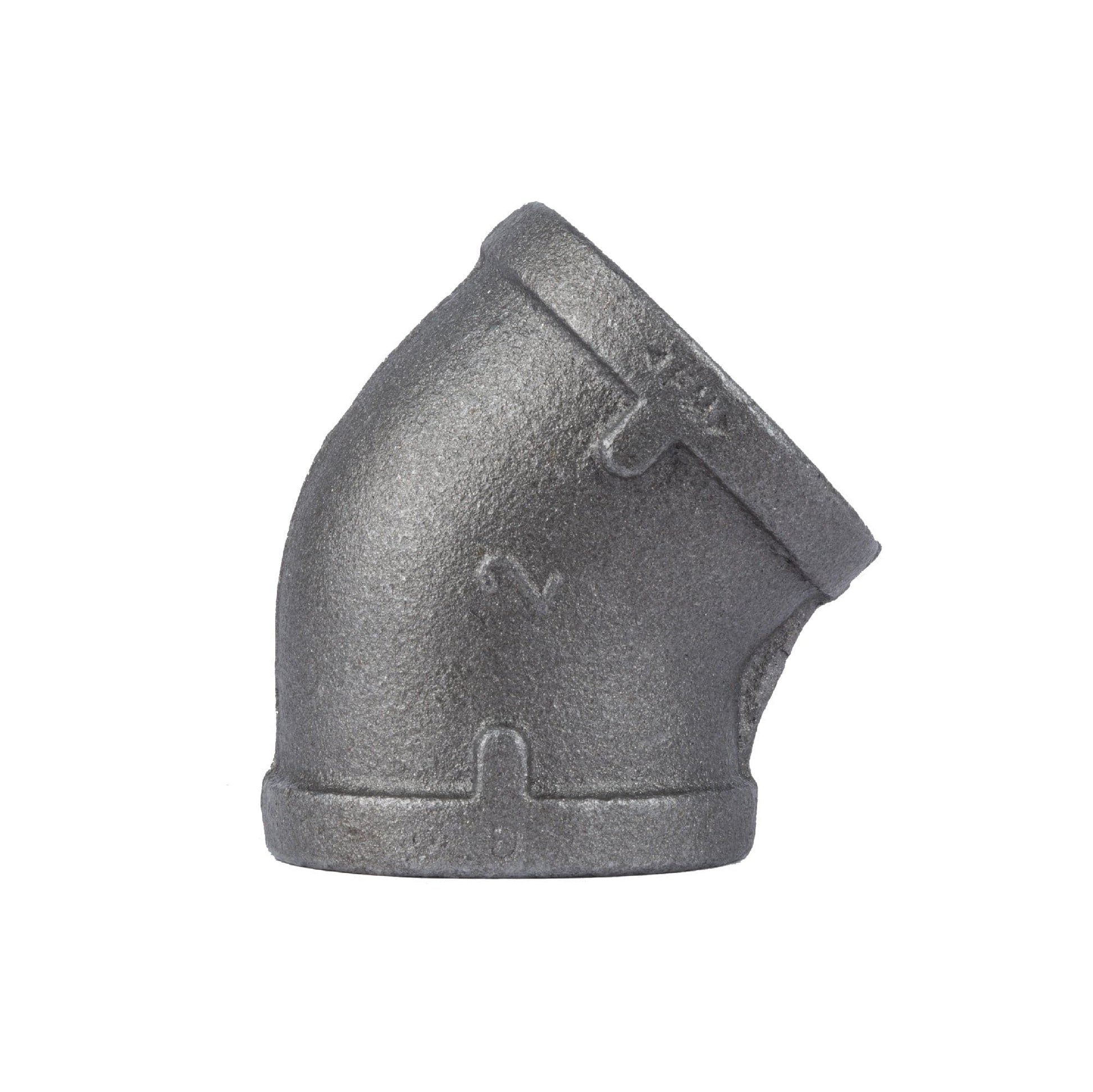 2 in. Black 45 Degree Elbow