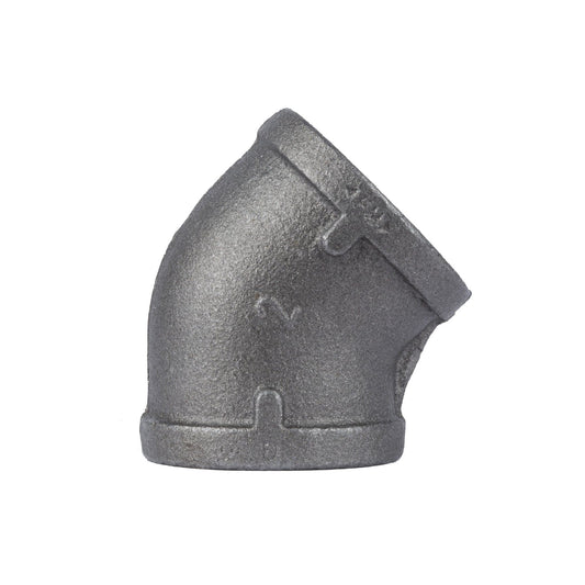 2 in. Black 45 Degree Elbow