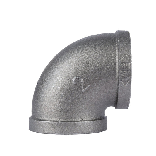 2 in. Black 90 Degree Elbow