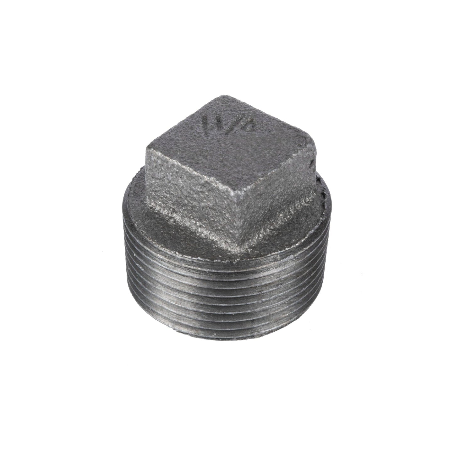 1 1/4 in. Black Plug