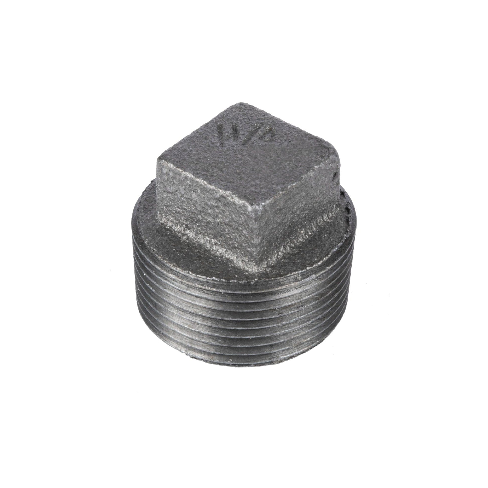 1 1/4 in. Black Plug