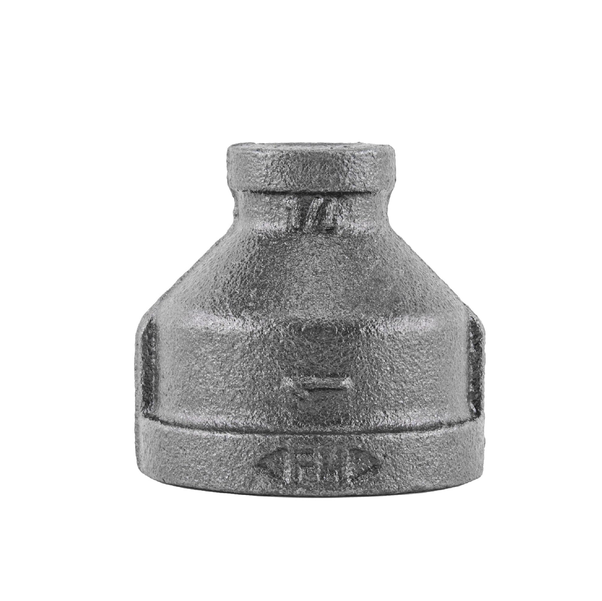 1 in. x 1/4 in. Black Reducing Coupling