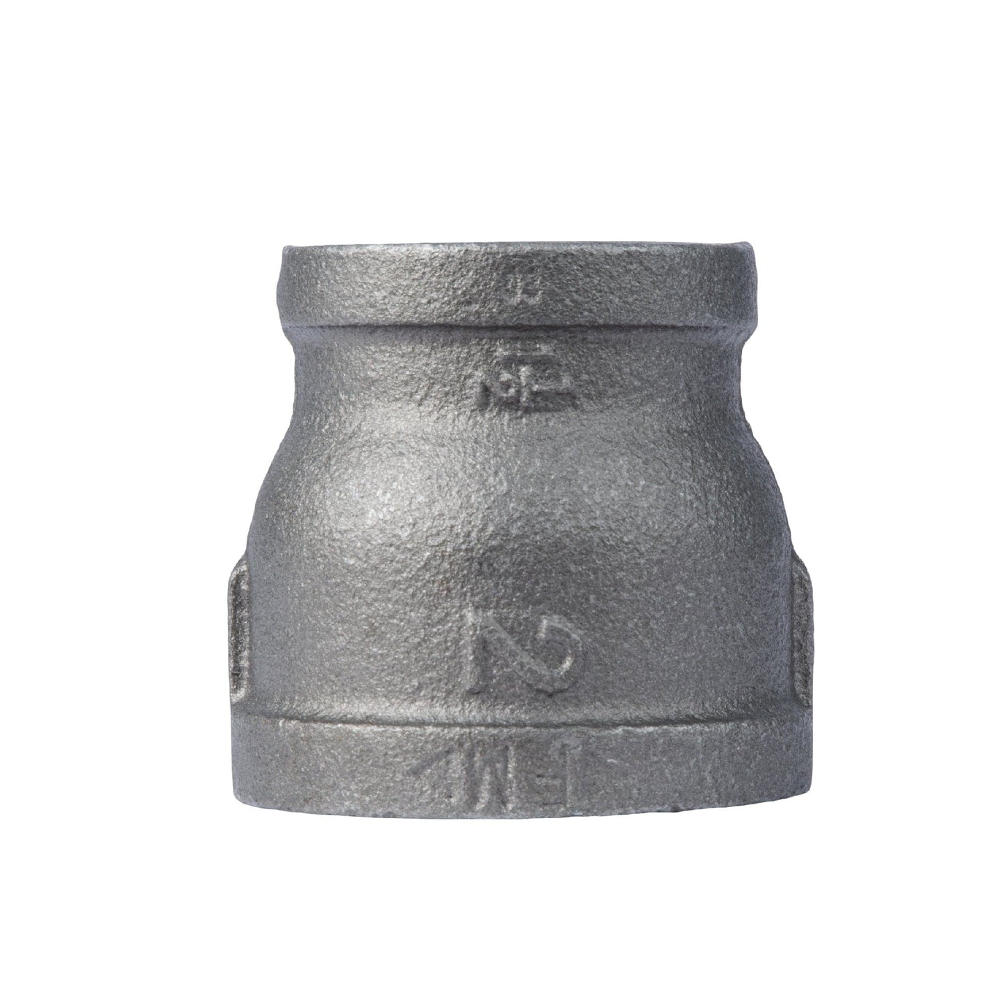 2 in. x 1 1/2 in. Black Reducing Coupling
